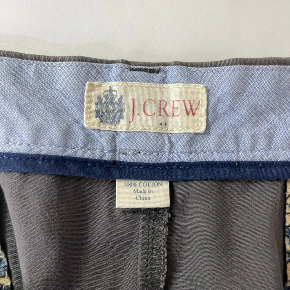 J Crew Chino Shorts Mens 38 Gray 10